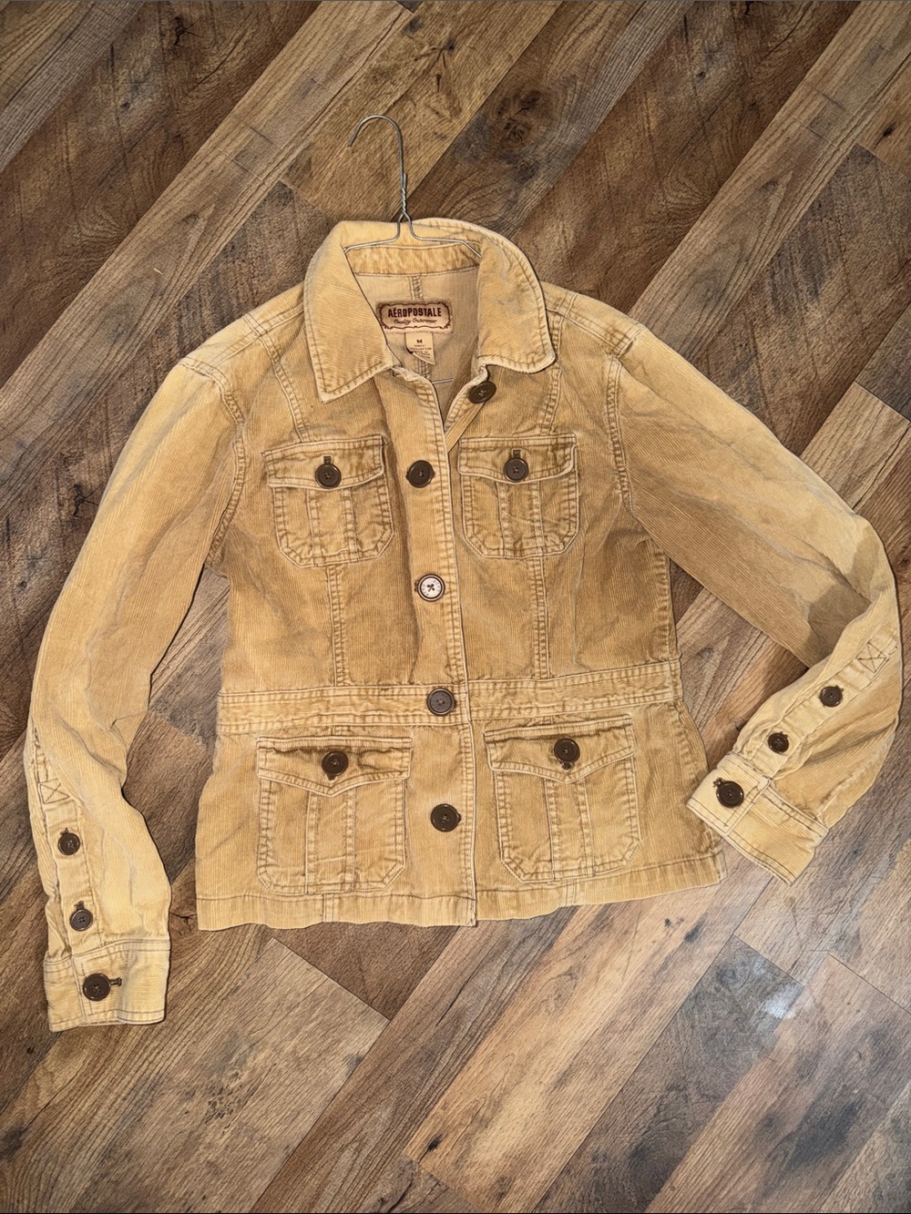Aeropostale vtg fall / Tan corduroy Jacket, sz M